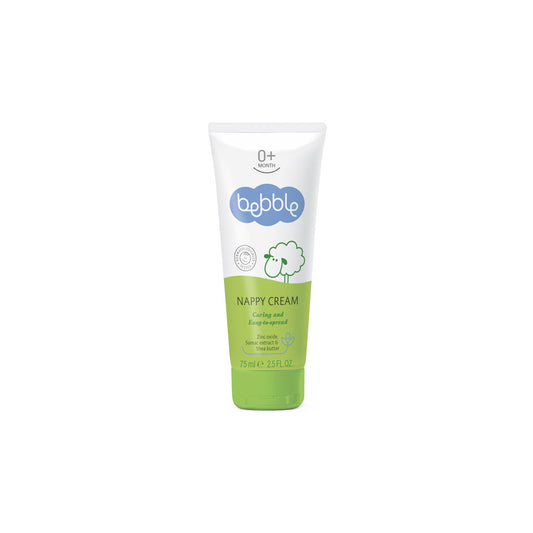 Bebble Nappy Cream 75 ml – Gentle diaper rash protection with zinc oxide and shea butter for sensitive baby skin