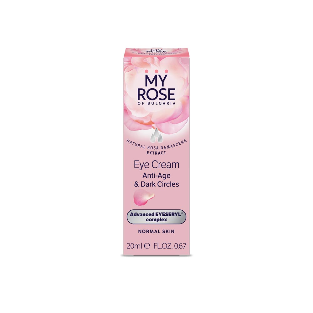 My Rose Eye Cream tube – 20ml anti-aging formula for dark circles and puffiness