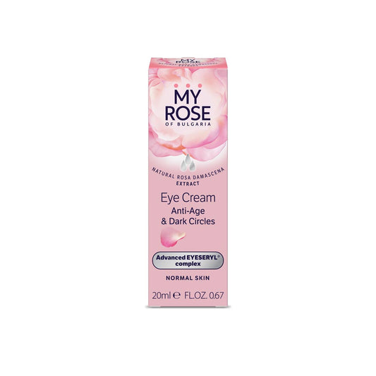 My Rose Eye Cream tube – 20ml anti-aging formula for dark circles and puffiness