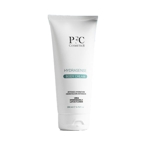 Hydrasense Body Cream 200ml – ultra-light moisturizer with Hydromanil®, Urea, and Lotus Flower for deep hydration, skin repair, and soothing effect.