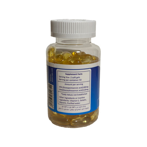 Top-Omega 3 1000 mg – Premium Omega-3 Supplement for Daily Cardiovascular, Brain, and Eye Support