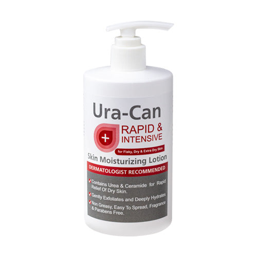 Ura-can Skin Moisturizing Lotion 400ml bottle – hydrating cream for dry, sensitive, or eczema-prone skin in all climates